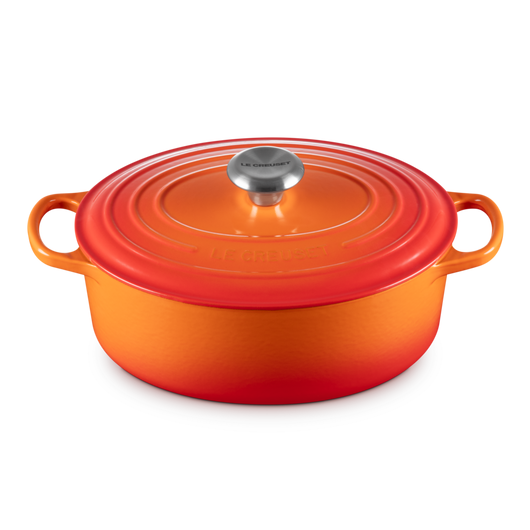 Le Creuset Signature Volcanic Cast Iron 27cm Oval Casserole