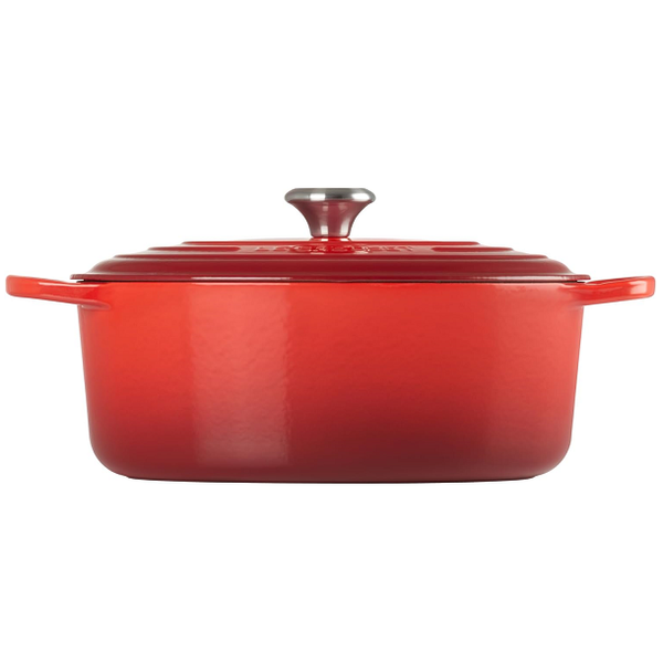 Le Creuset Signature Cerise Cast Iron 31cm Oval Casserole