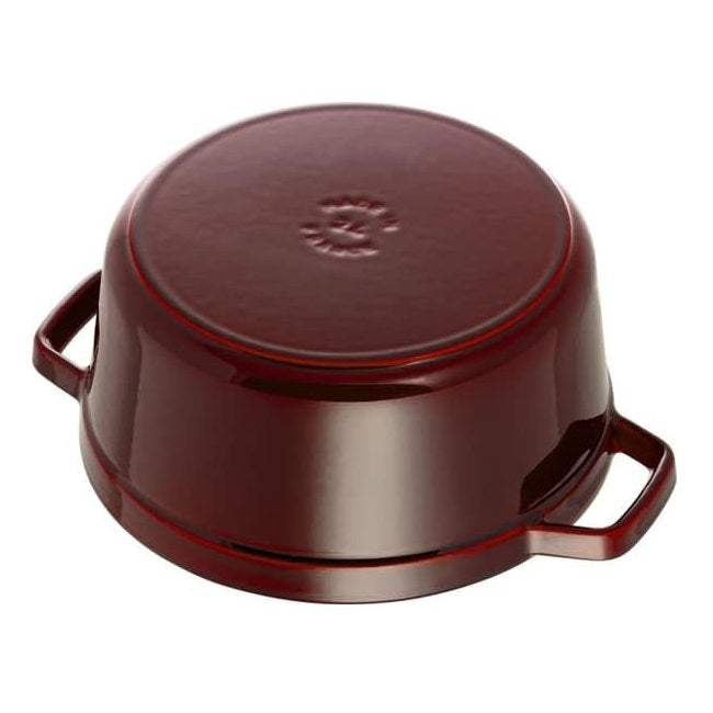 Staub Cast Iron 28cm Round Cocotte Grenadine