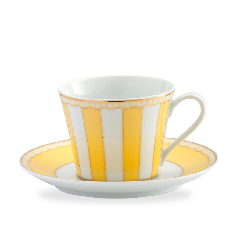 Noritake Carnivale Tea Cup & Tea Saucer Set - 3