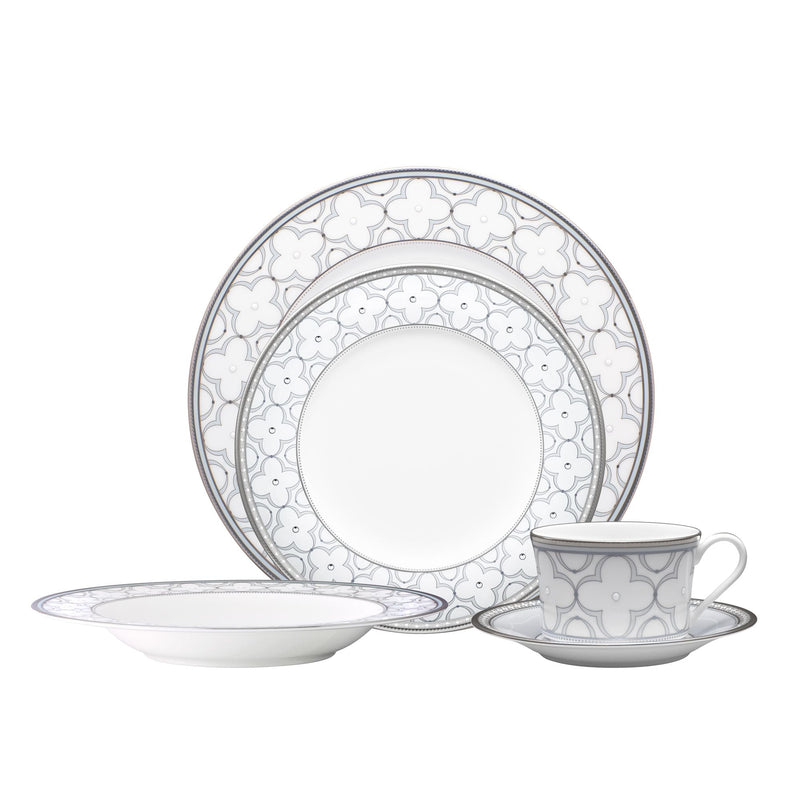 Noritake 20Pcs Dinner Set for 4 person – Trefolio Platinum - 2