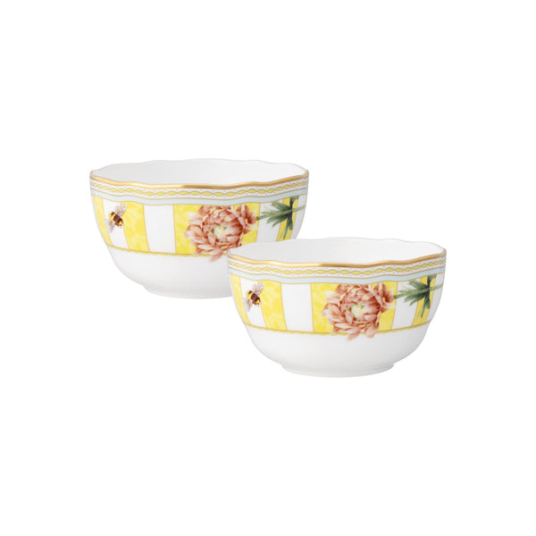 Noritake Bowl 11cm Pair Set with Gift Box – Harvest Dream - 1