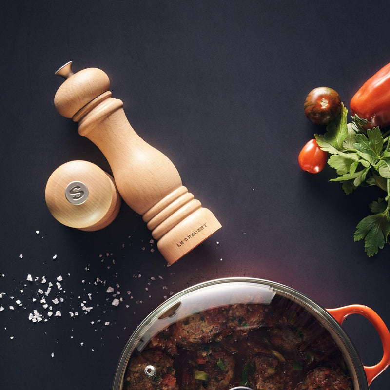 Le Creuset Beech Wood Pepper Mill